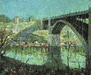 Ernest Lawson Spring Night at Harlem River oil painting picture wholesale